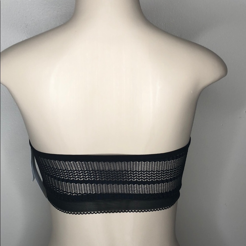 Design lab intimates black bandeau sz small NWT - Picture 3 of 8